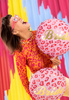 Balon foliowy Bride 45 cm, mix