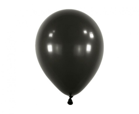 Balon 5 RND Fashion Jet Black, 100 szt
