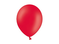 Balony 27cm, Pastel Red (1 op. / 100 szt.)