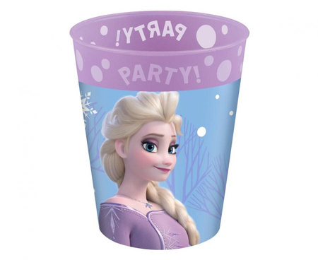 Kubek wielokrotnego użytku Frozen II Wind Spirit Decorata Party Disney, 1 szt.