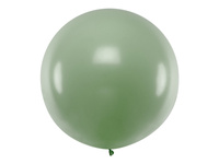 Balon okrągły 1 m, Pastel Rosemary Green