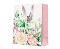 Torebka prezentowa Floral Moments, 20 x 25 x 10 cm