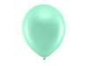 Balony Rainbow 30cm metalizowane, mięta (1 op. / 100 szt.)