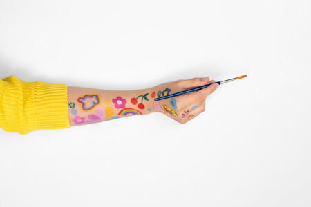 Farbki do malowania twarzy, 12 kolorów