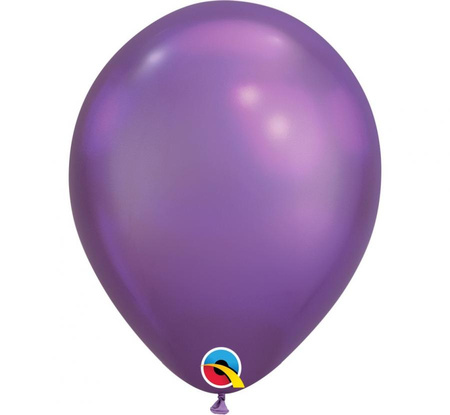 Balon 11", chrom fioletowy / 100 szt.