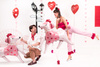 Balon foliowy Serce ''I love you'', 45 cm, mix