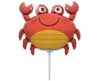 Balon foliowy 14" - Krab