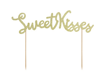 Topper na tort Sweet Love - Sweet Kisses