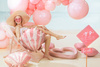 Balon foliowy Muszelka Bride to be, 52x50 cm, mix