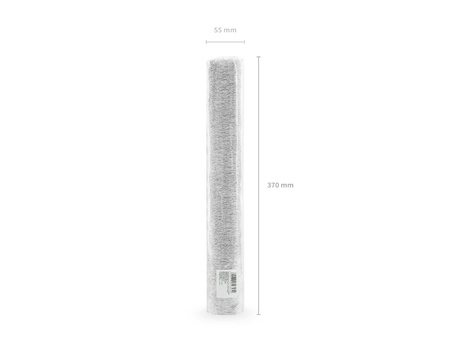 Siatka dekoracyjna - Fibra, srebrny, 0,36x9m