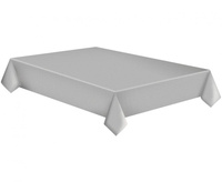 Obrus papierowy White Dots on Grey, 120 x 180 cm
