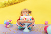 Świeczki urodzinowe Happy Birthday, mix, 2.5cm (1 op. / 13 szt.)