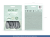 Balony Eco 26cm pastelowe, szary (1 op. / 10 szt.)