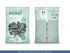 Balony Eco 30cm pastelowe, szary (1 op. / 100 szt.)