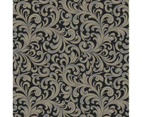 Serwetki papierowe Wallpaper Ornament Black&Gold, 33 x 33 cm,  20 szt.