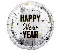 Balon foliowy 18"  Elegant New Year Celebration
