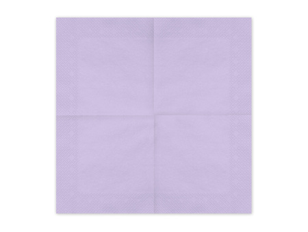 Serwetki papierowe, lawenda, 33x33cm (1 op. / 20 szt.)