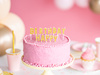 Świeczki urodzinowe Happy Birthday, złoty, 2,5cm (1 op. / 13 szt.)