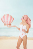 Balon foliowy Muszelka Bride to be, 52x50 cm, mix