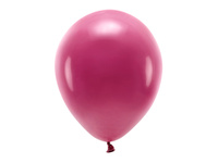 Balony Eco 30cm pastelowe, bordo (1 op. / 10 szt.)