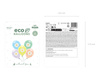 Balony Eco 30 cm, Stokrotki, mix (1 op. / 5 szt.)