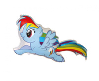 Balon foliowy 24" - Kucyki My Little Pony: Rainbow Dash, pakowany