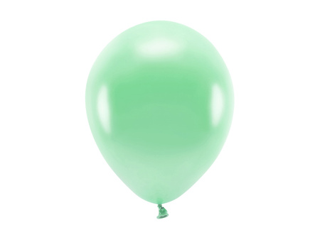 Balony Eco 26cm metalizowane, mięta (1 op. / 10 szt.)