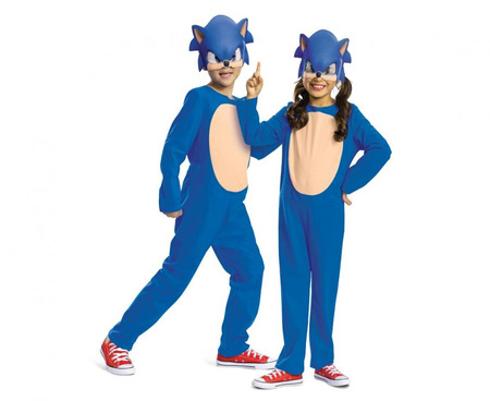 Strój Sonic Basic (licencja), rozm.XS (3-4 lat)