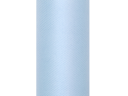 Tiul gładki, błękit, 0,3 x 9m