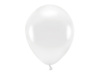 Balony Eco 30cm metalizowane, biały (1 op. / 100 szt.)