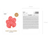Balony 30cm, Kropki, Pastel Poppy Red (1 op. / 6 szt.)