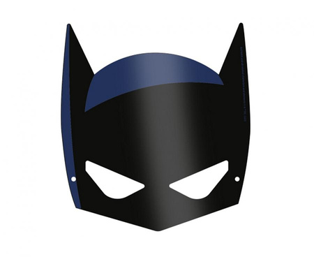 Maski papierowe "Batman" 8 szt.