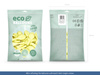 Balony Eco 30cm pastelowe, kremowy (1 op. / 100 szt.)