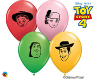 Balon 5 cali Toy Story 4, miks kolorów / 100 szt.