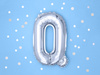 Balon foliowy Litera ''Q'', 35cm, srebrny