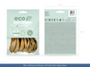 Balony Eco 30cm metalizowane, złoty (1 op. / 10 szt.)