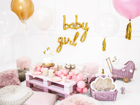 Balon okrągły 1m, Metallic Gold