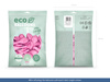 Balony Eco 30cm metalizowane, różowy (1 op. / 100 szt.)
