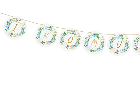 Baner ''I Komunia Św.'', 2 m, mix