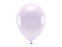 Balony Eco 30cm metalizowane, liliowy (1 op. / 10 szt.)