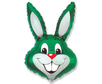 Balon foliowy 24" - "Rabbit" (zielony)