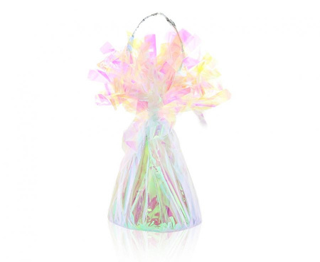 Ciężarek foliowy do balonów z helem, iridescent, 145 g/ 1 szt.