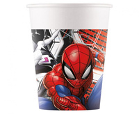 Kubeczki papierowe Spiderman World Of Web, 200 ml. 8 szt.