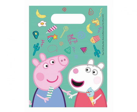 Torebki prezentowe Peppa Pig, 6 szt.
