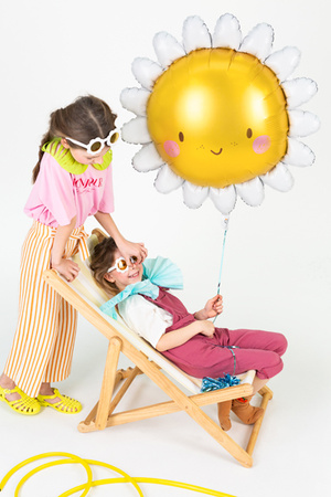 Balon foliowy Słońce, 90 cm, mix