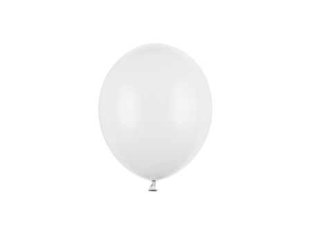Balony Strong 12cm, Pastel Pure White (1 op. / 100 szt.)