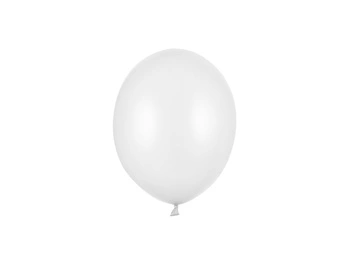 Balony Strong 12cm, Metallic Pure White (1 op. / 100 szt.)