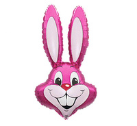 Balon foliowy 14" - "Rabbit - Królik" (różowy)