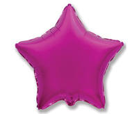 Balon foliowy 18" - "Gwiazda" (purpurowa)