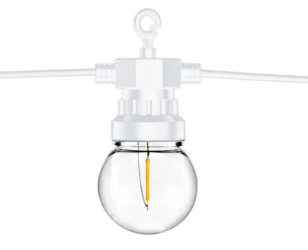 Lampki dekoracyjne LED, biały, 5m